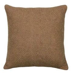 CAPA DE ALMOFADA CASHMERE TOUCH PONTO ARROZ- MARROM- 50X50 CM