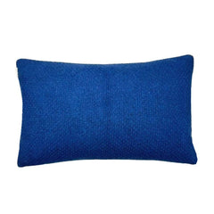 CAPA DE ALMOFADA CASHMERE TOUCH PONTO ARROZ- AZUL MARINHO - 60x40CM