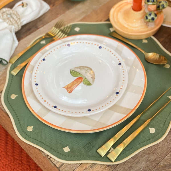 JOGO AMERICANO REDONDO AL FRESCO VERDE 43 CM