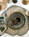 JOGO AMERICANO SISAL PAPOULA  VERDE 43CM