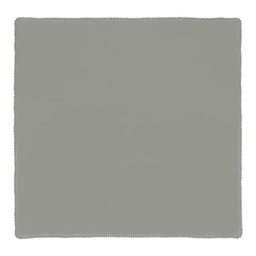 GUARDANAPO DE TRICOLINE BOLINHAS CINZA 50CM