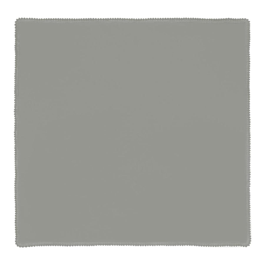 GUARDANAPO DE TRICOLINE BOLINHAS CINZA 50X50 CM