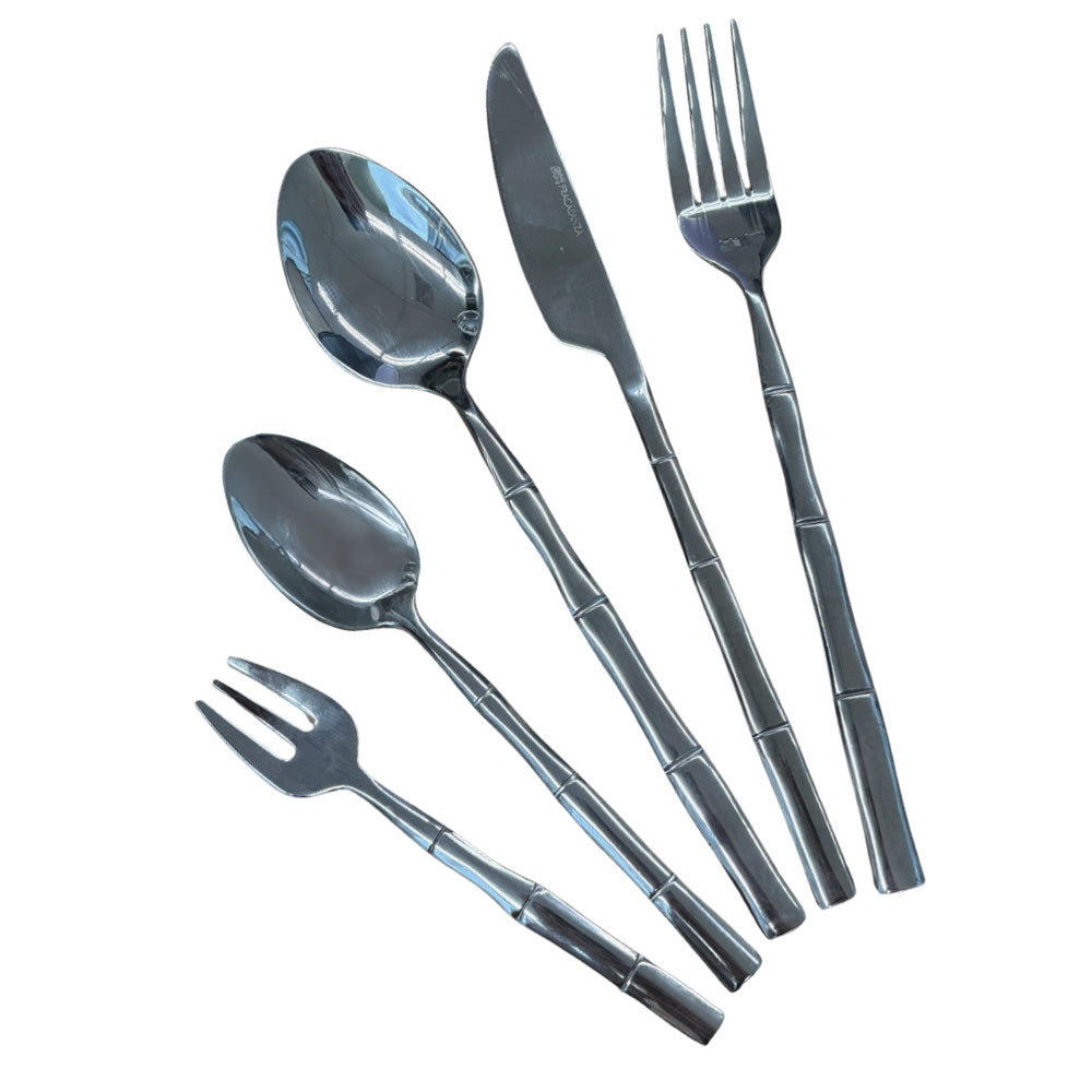 SET 5 TALHERES PRATEADO