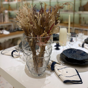 VASO DE VIDRO ESPIRAL 25CM