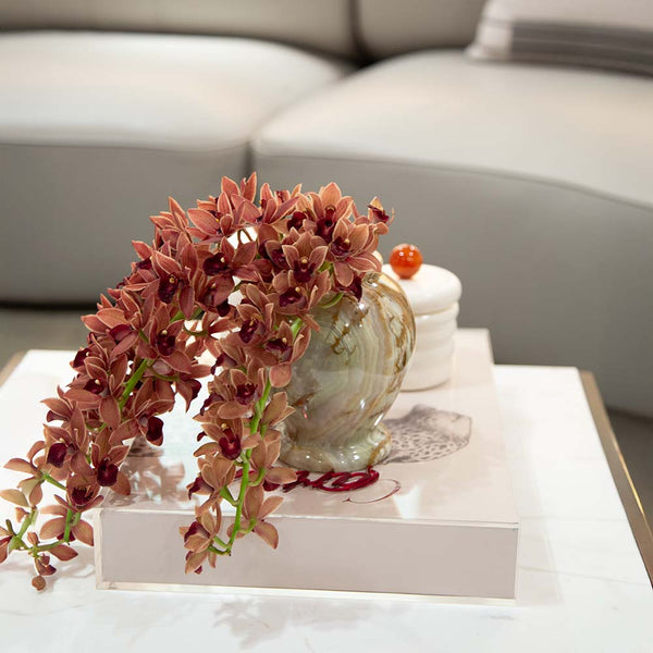 VASO ONIX REDONDO 15CM