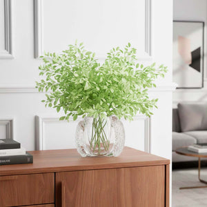 VASO EM VIDRO VÉRTICE G 20CM