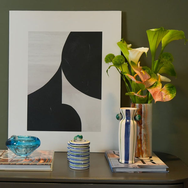 VASO ONIX CILINDRICO 25 CM (H)