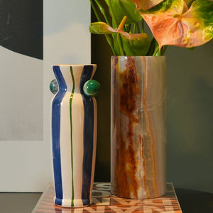 VASO ONIX CILINDRICO 25 CM (H)