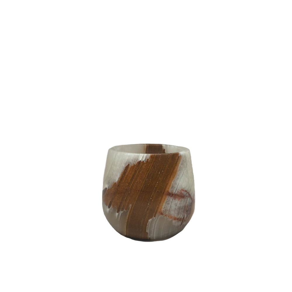 VASO ONIX PEQUENO NATURAL 10CM