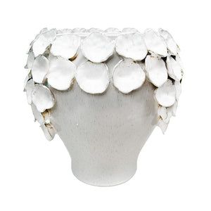 VASO DE CERÂMICA COAST BRANCO G