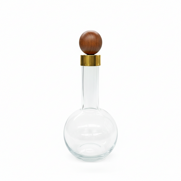 GARRAFA DE VIDRO STUDIO GOLD M