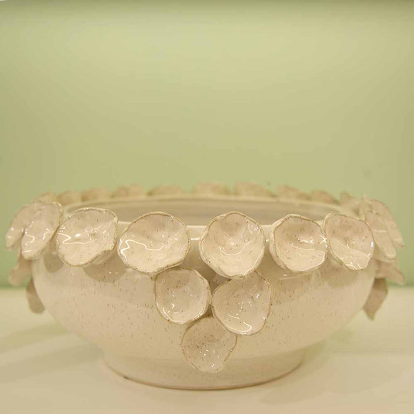 CENTRO DE MESA COAST BRANCO 16CM