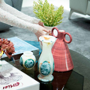 VASO DE CERÂMICA NAIRÓBI MARSALA 25CM