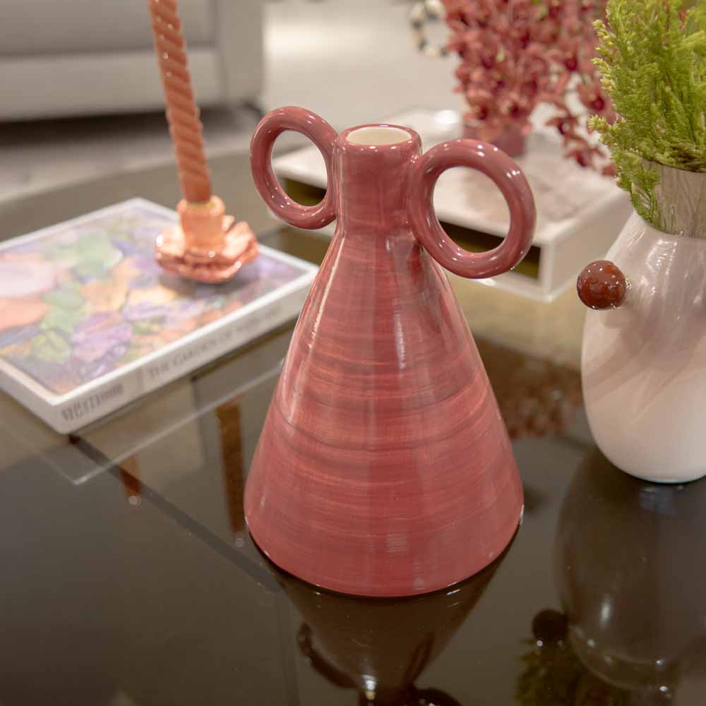VASO DE CERÂMICA NAIRÓBI MARSALA 25CM