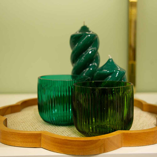 BANDEJA MDF CARVALHO FLOR M 33CM