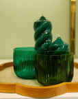 VELAS SUPER TWIST VERDE ESCURO G 6,5 X 22(h) CM