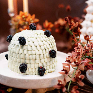 BANDEJA MÁRMORE TRAVERTINO 30CM