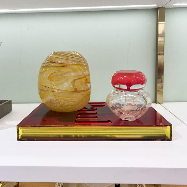 VASO DE VIDRO DUNA REDONDO 16CM