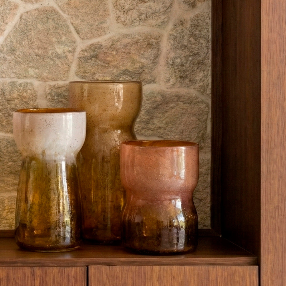 VASO DE VIDRO DUNA G 29CM