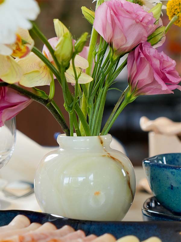 VASO DE ONIX REDONDO 10CM