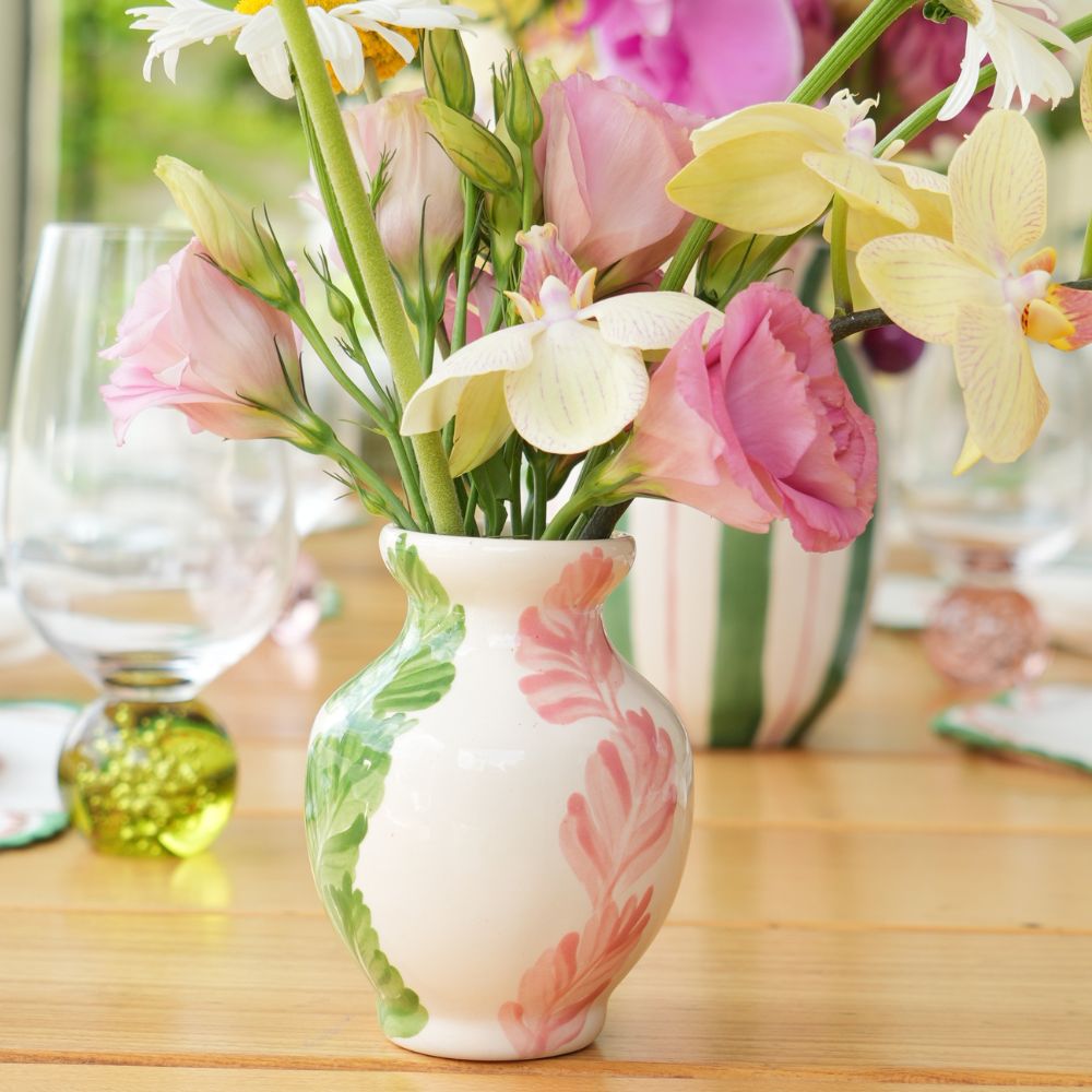 MINI VASO CERÂMICA ARTESANAL FLOWERSCAPE COLORIDO