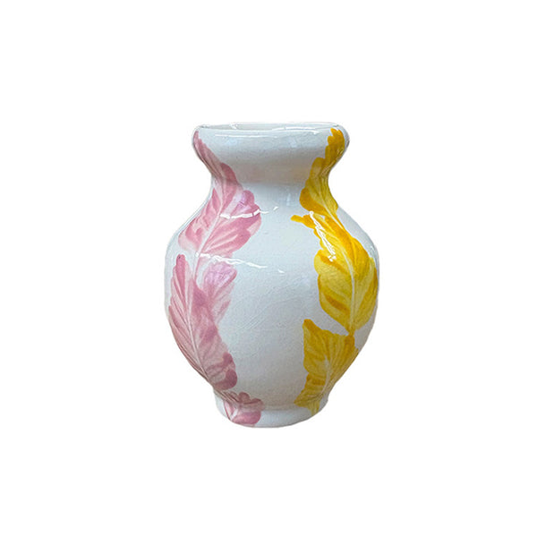 MINI VASO CERÂMICA ARTESANAL FLOWERSCAPE COLORIDO