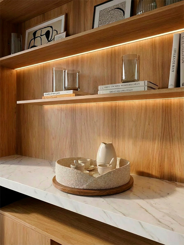 BANDEJA REDONDA ORGÂNICA AREIA