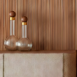 GARRAFA DE VIDRO STUDIO GOLD G