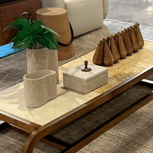 ESCULTURA GOTAS MADEIRA