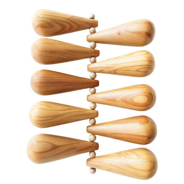 ESCULTURA GOTAS MADEIRA