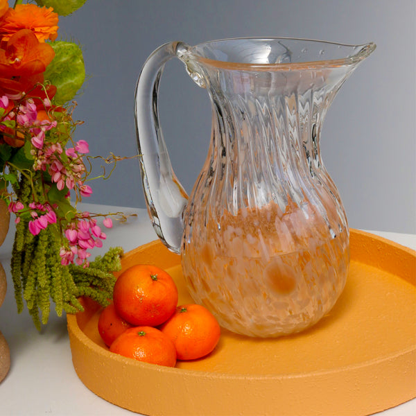 BANDEJA LACA TEXTURA PEACH G 38CM