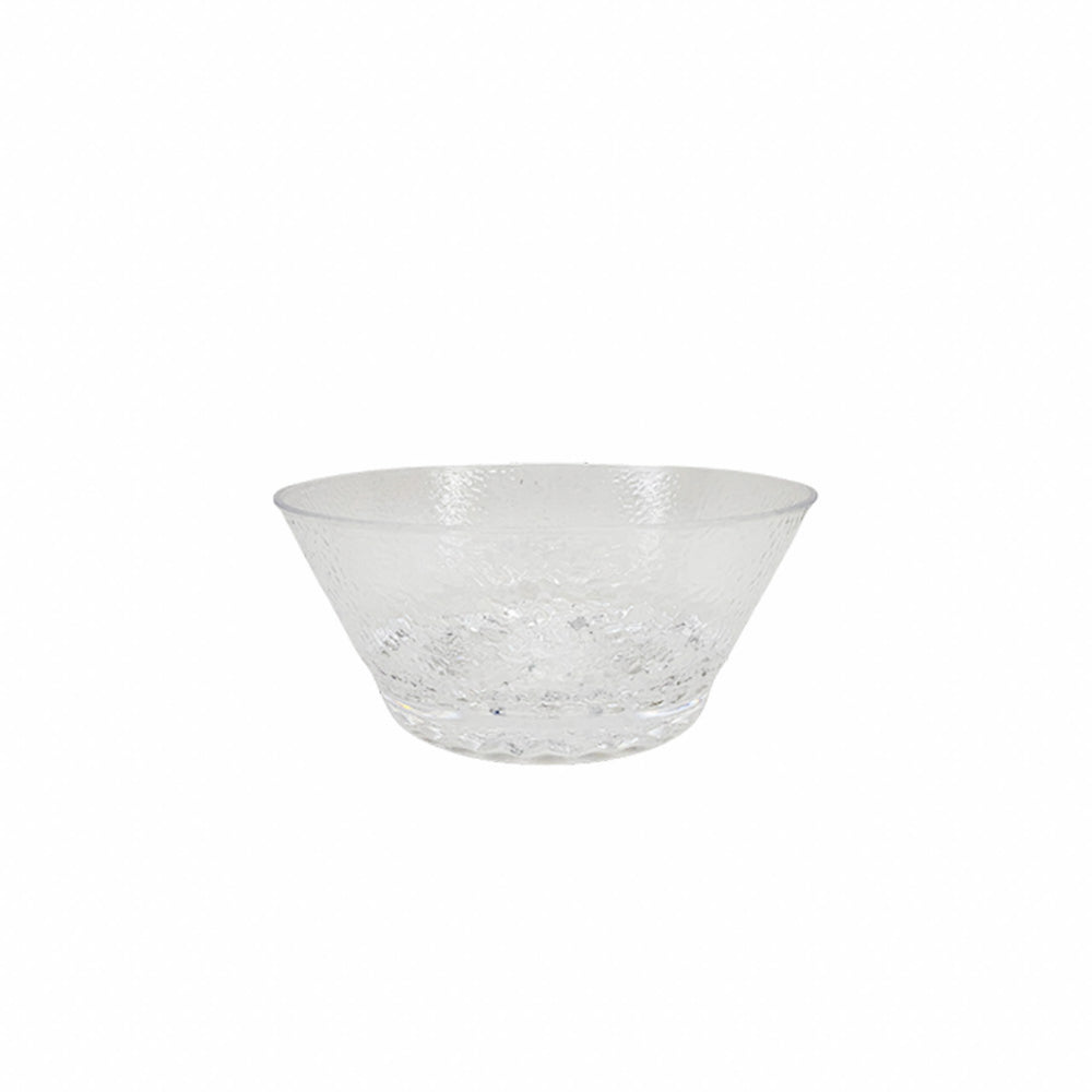 SALADEIRA DE ACRÍLICO PRISMA TRANSPARENTE 25CM