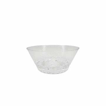 SALADEIRA DE ACRÍLICO PRISMA TRANSPARENTE 25CM