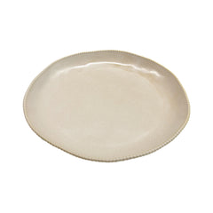 PRATO DE CERÂMICA OVAL ESSÊNCIA M