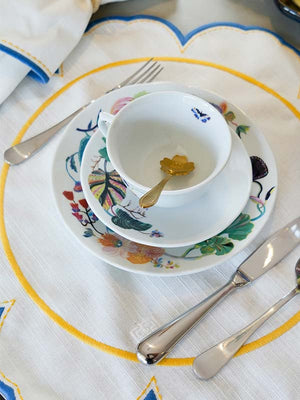 PRATO SOBREMESA DE PORCELANA FLOWERSCAPE