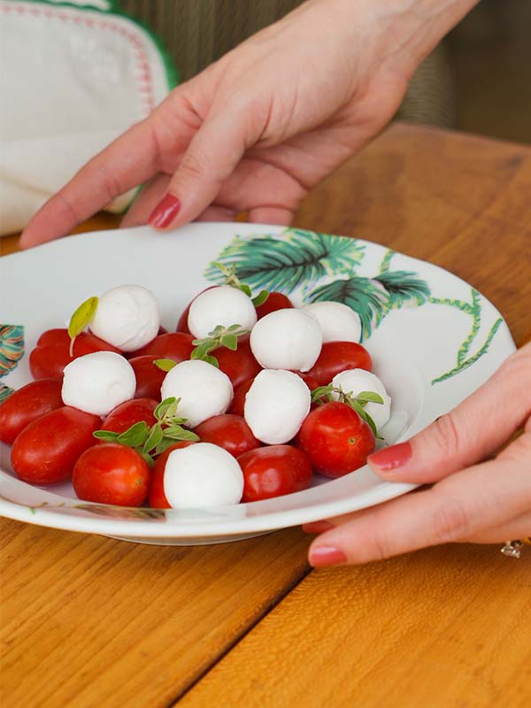 PRATO FUNDO DE PORCELANA FLOWERSCAPE