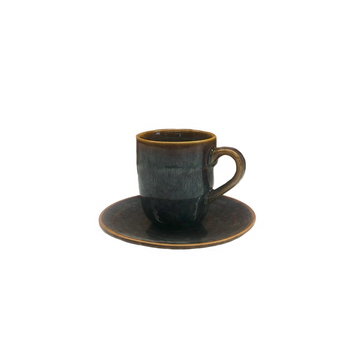 XÍCARA DE CAFÉ DE PORCELANA AURA