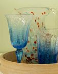 TAÇA DE ACRÍLICO DEGRADE AZUL
