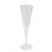 TAÇA DE CHAMPANHE EM ACRÍLICO PRISMA TRANSPARENTE