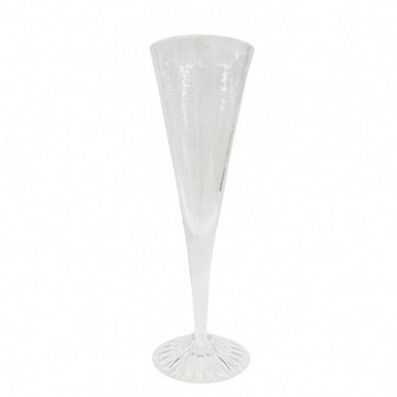TAÇA DE CHAMPANHE EM ACRÍLICO PRISMA TRANSPARENTE