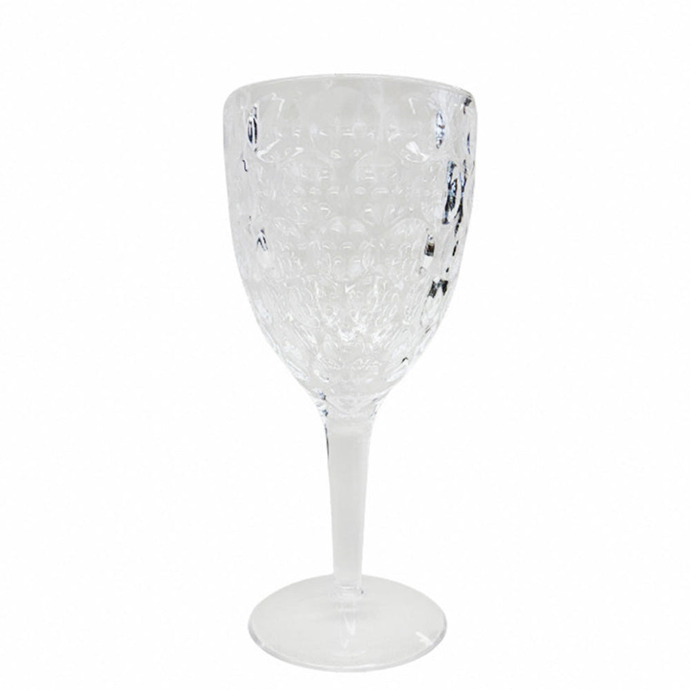 TAÇA ALTA DE ACRÍLICO LUNA 440ML