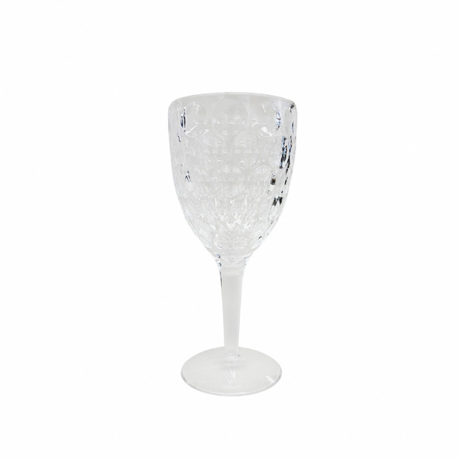 TAÇA ALTA DE ACRÍLICO LUNA 440ML