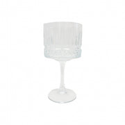 TAÇA PARA COQUETEL EM VIDRO LAPIDADO JAZZ 500ML