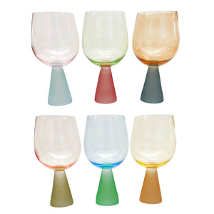 SET TAÇAS HAPPY HOUR 6 PEÇAS 550ML