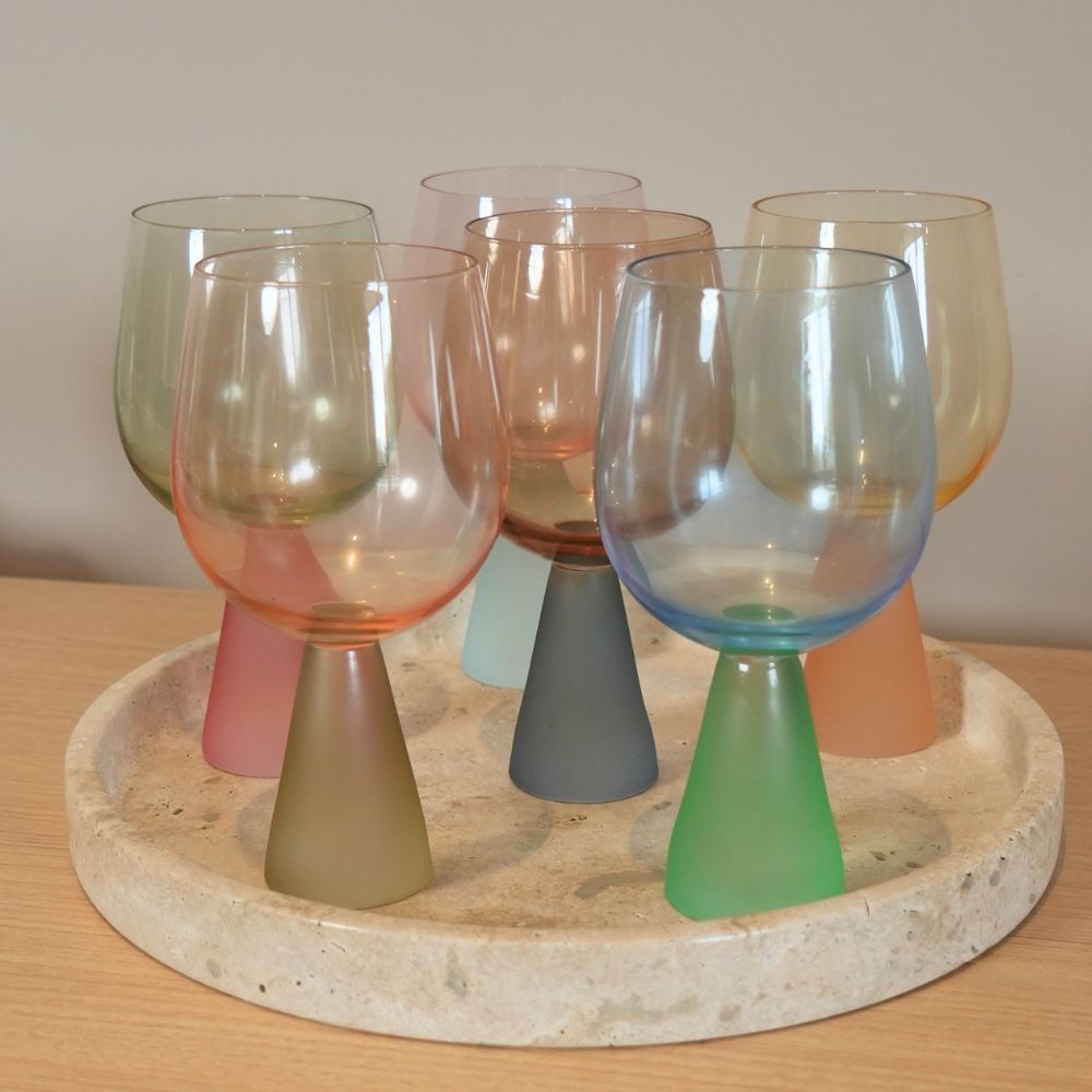 SET TAÇAS HAPPY HOUR 6 PEÇAS 550ML