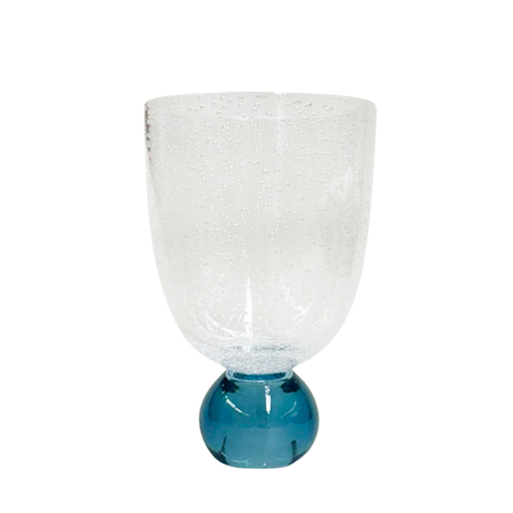 COPO DE ACRÍLICO COM ESFERA AZUL 360ML