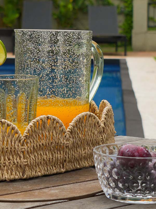 JARRA DE ACRÍLICO BUBBLE VERDE