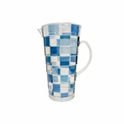 JARRA DE ACRÍLICO CHECK AZUL 1,8 LTS