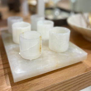 SET 2 COPOS DE SAQUÊ ONIX 5CM