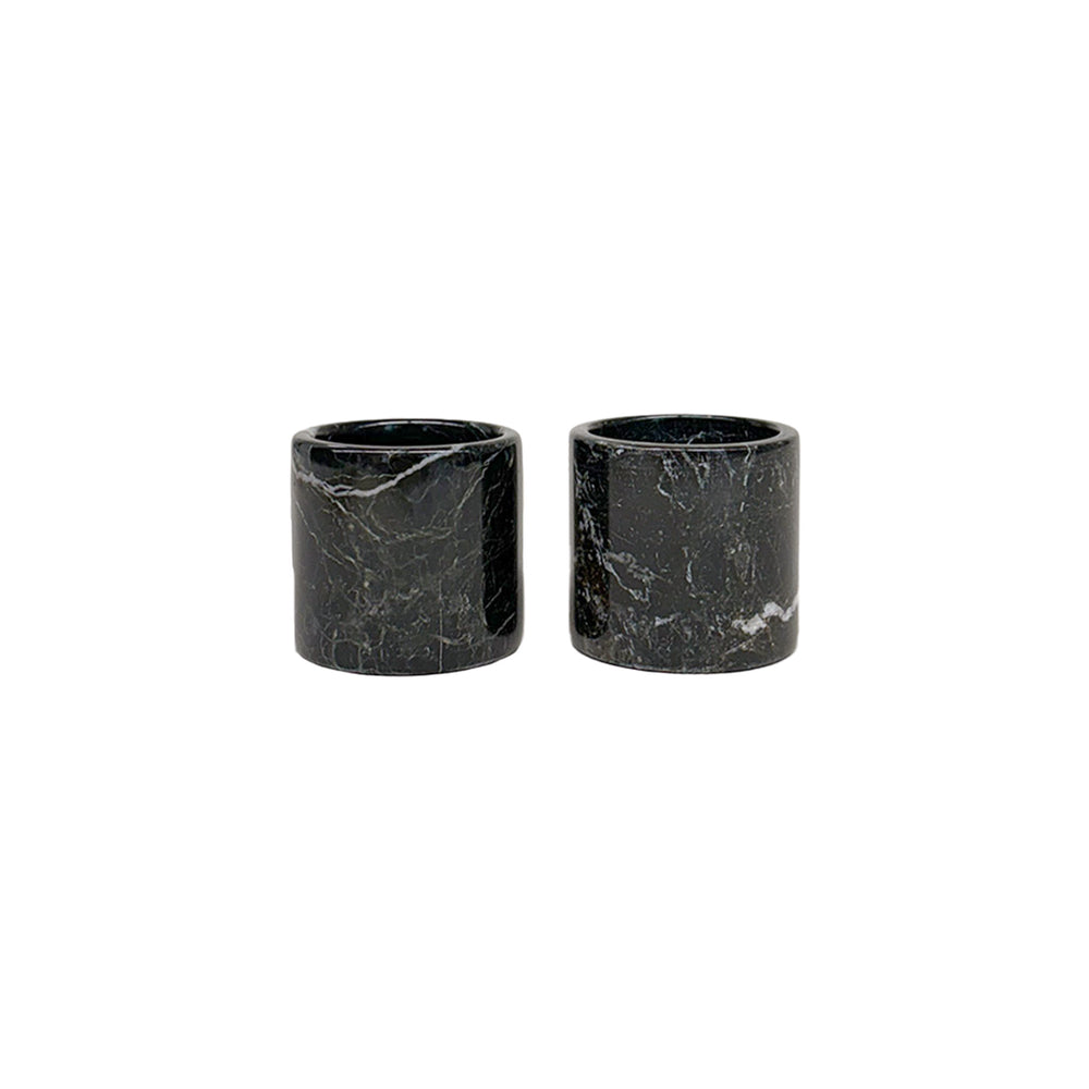 SET 2 COPOS DE SAQUÊ ONIX PRETO 5CM